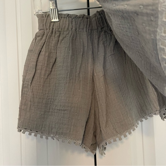 Rylee + Cru Textured Remi Short Set in Pool size 2-3Y - Picture 2 of 5